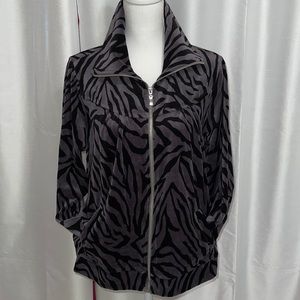 Nice Soft Warm Velour Jacket - XL